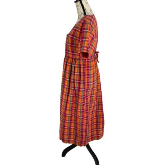 VTG Erika Classics Plaid Gingham Dress - Picture 2 of 6